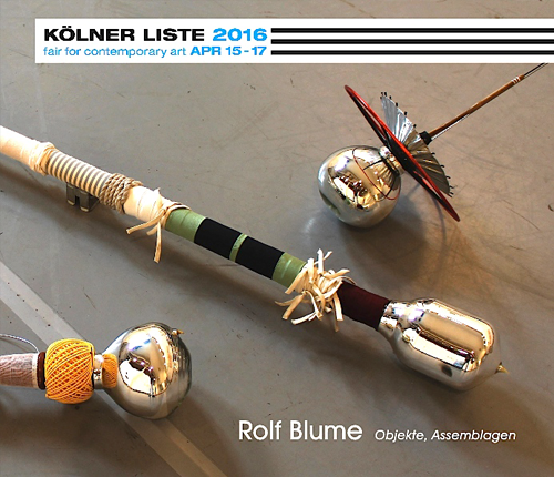 Ausstellung von Rolf Blume auf der Kunstmesse Kölner Liste