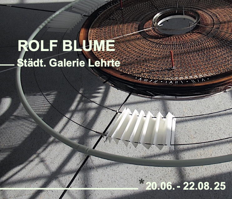 Flyer von ALLES IST MÖGLICH, Ausstellung von Rolf Blume