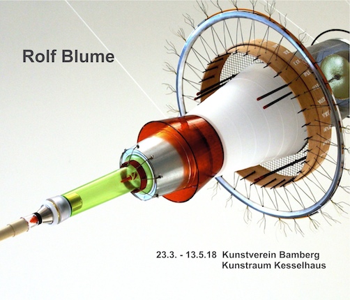 Ausstellung mit Rolf Blume im Kunstverein Bamberg