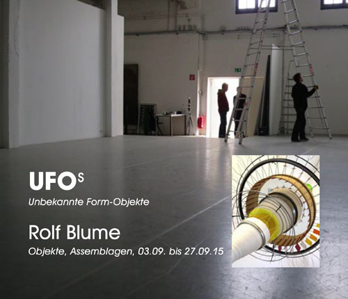 Ausstellung von Rolf Blume in der Eisfabrik in Bremen